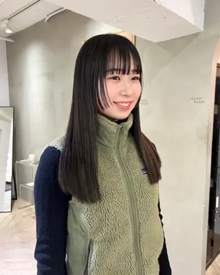 ロング カラー 透明感似合わせカラー 🍀あかり🍀のヘアスタイル