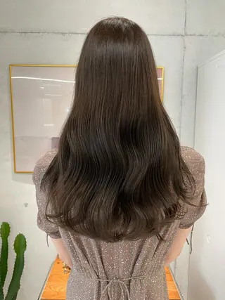 ロング カラー 遠藤 眞実のヘアスタイル