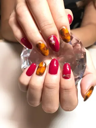 ネイル 'mm所属・'mm  (ミリ) ＭＡＮＡＭＩのネイルデザイン