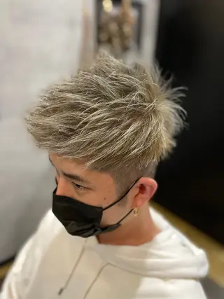 メンズ A'sfida所属・小山 悦宏のヘアスタイル