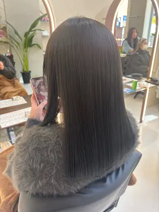 セミロング カラー 🌺HINA MARUYAMAのヘアスタイル