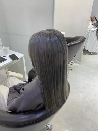 ロング カラー ヘアアレンジ メンズパーマ名人 TAKUMAのヘアスタイル