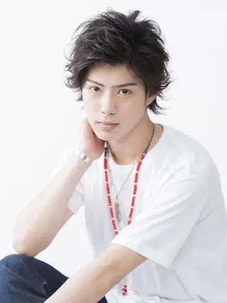 ミディアム パーマ メンズ Wiz木更津店所属・千脇 望美のヘアスタイル