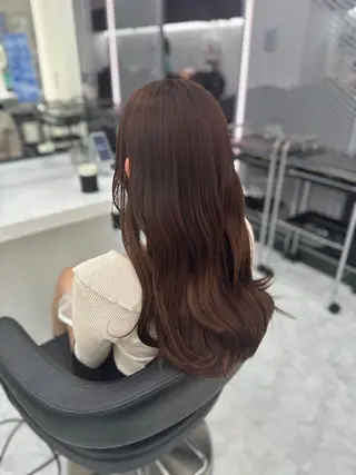 ロング カラー パーマ ヘアアレンジ メンズ キッズ ♥️韓国ヘア レイヤー♥️ゆりのヘアスタイル