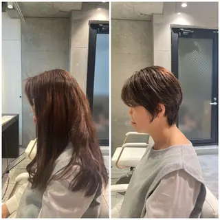 ショート 縮毛矯正特化🩰 竹口はるかのヘアスタイル