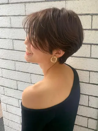 ショート 林 飛夕也のヘアスタイル