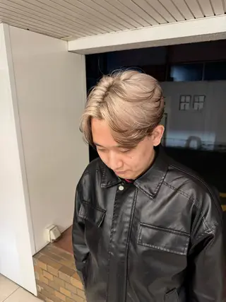 カラー メンズ 大名/透明感カラー/ 中明度カラー/徹平のヘアスタイル