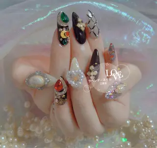 ネイル ラベンダー💖日暮里 ルル💖ネイルのネイルデザイン