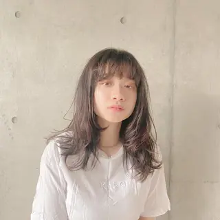 セミロング カラー 大宮 / ボブ特化 永井竜也のヘアスタイル