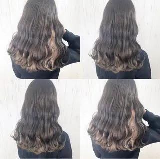カラー ヘアアレンジ 渋谷:インナーカラー ／🍒エリカ🍒のヘアスタイル