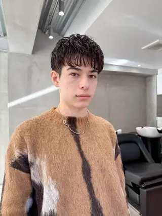 メンズ 山中 束真のヘアスタイル