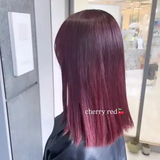 ミディアム カラー 𝑚𝑖𝑤𝑎 /名駅/透明感カラーのヘアスタイル