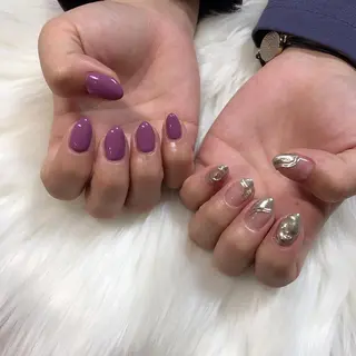 ネイル 西岡 杏のネイルデザイン