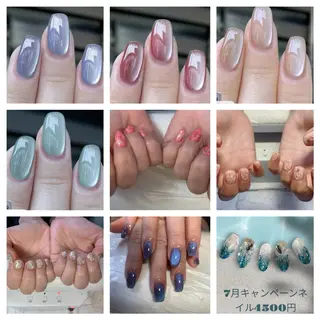 ネイル トータルビューティー CQのネイルデザイン