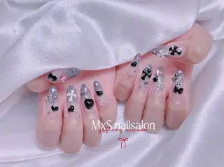 ネイル MxS Nail 【長さだし/フィルイン/マグネット/ワンホンネイル/韓国ネイル/パラジェル】所属・M×S Nail みなのネイルデザイン