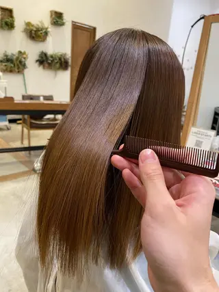 ミディアム 🍀本格ヘッドスパ 👑髪質改善🍀英司のヘアスタイル