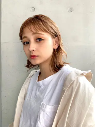 ミディアム off所属・【モデルさん募集！】 ✂︎小林マキトのヘアスタイル
