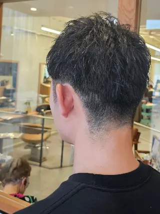 メンズ きただ あみのヘアスタイル