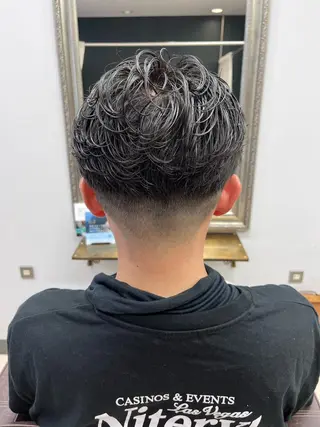 ショート パーマ メンズ Crescere所属・小島 凜のヘアスタイル