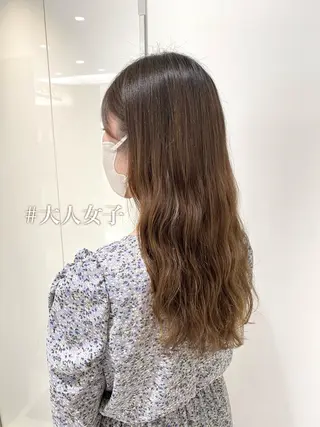 ロング パーマ ❤️パーマ美容師✂︎ 井口美緒のヘアスタイル