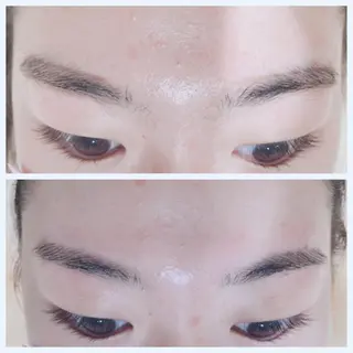 メンズ マツエク・マツパ 曲がる縮毛矯正 LIBER 　岩名のヘアスタイル