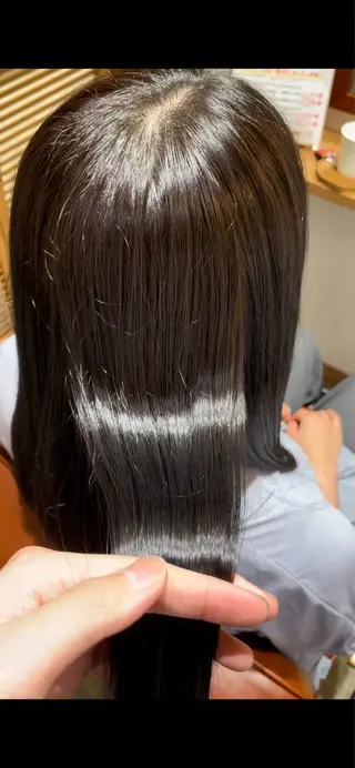 セミロング 末田 柊希のヘアスタイル