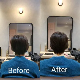 ショート 鈴木 昌浩のヘアスタイル