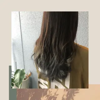 セミロング カラー なつき/艶ピンク/ girly hairのヘアスタイル