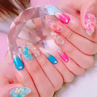 ネイル 🩵池袋heart nail🩵のネイルデザイン