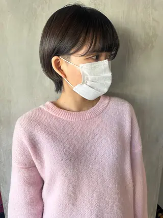ショート カラー ヘアアレンジ stylist/蛯谷 珠里のヘアスタイル