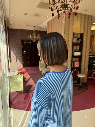 ショート カラー 12月空きあり 上野颯太のヘアスタイル