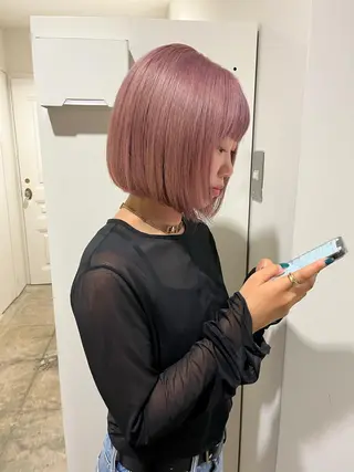 ミディアム カラー AIKA /大阪美容室のヘアスタイル