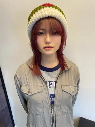 ミディアム カラー 広島/ボブ/レイヤー 🌿‬wakabaのヘアスタイル