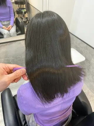 セミロング ヘアアレンジ ブリーチ/髪質改善/ メンズ/ KOKIのヘアスタイル