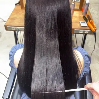 ロング カラー ヘアアレンジ ブリーチカラー特化 🥣/渡邉日向のヘアスタイル