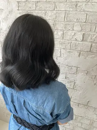 ミディアム カラー ブリーチ特化 ハイトーンRYOYAのヘアスタイル