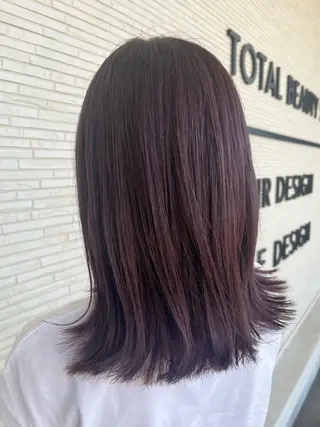 セミロング レイヤー/ウルフ/ ボブ/ショート/屋敷のヘアスタイル