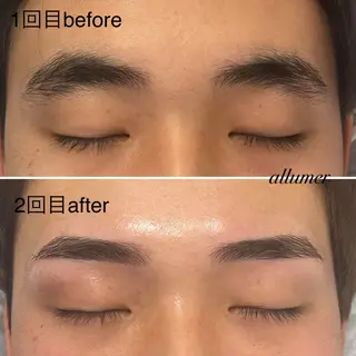 メンズ アイブロウ メンズ眉毛サロン allumerりさの眉毛・アイブロウイメージ