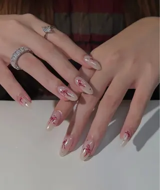 ネイル Ribbonnail staffのネイルデザイン