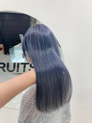 カラー 🤍韓国寒色カラー 🤍MADOKAのヘアスタイル