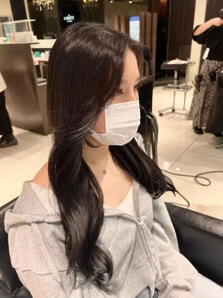 ロング カラー 🧊🪞透明感カラー himeのヘアスタイル