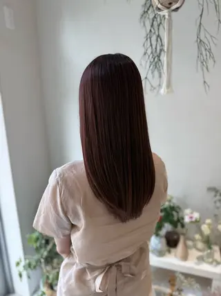 カラー 🎀花屋併設サロン 荘司まゆり🎀‪‪のヘアスタイル