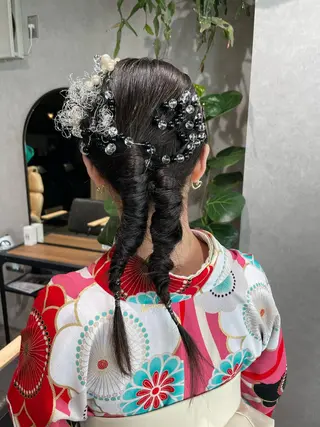 ヘアアレンジ 佐藤 奈佳子 サトウ ナカコのヘアスタイル