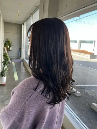 ミディアム sharon所属・おせ ちさとのヘアスタイル