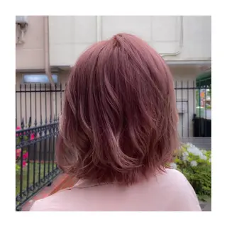 ミディアム カラー 小森谷 亮太のヘアスタイル