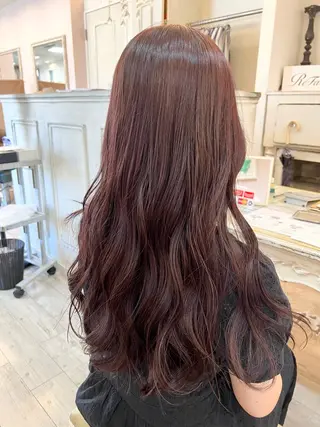 ロング カラー a keikaのヘアスタイル