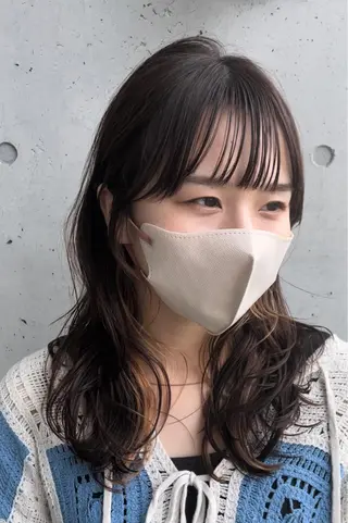 ロング HairMake　GIGI 宇多津所属・入本 翼のヘアスタイル