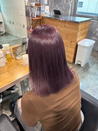 セミロング カラー alicetokyo 🦋宮葉🦋のマツエク・マツパデザイン