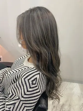 ロング カラー IwAsh二俣川所属・IwAsh✄﻿ アオイのヘアスタイル