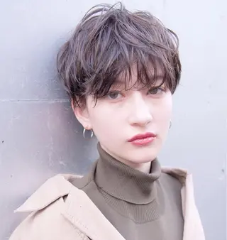 ショート カラー パーマ ヘアアレンジ 可愛いNo.1🌼 ／misakiのヘアスタイル